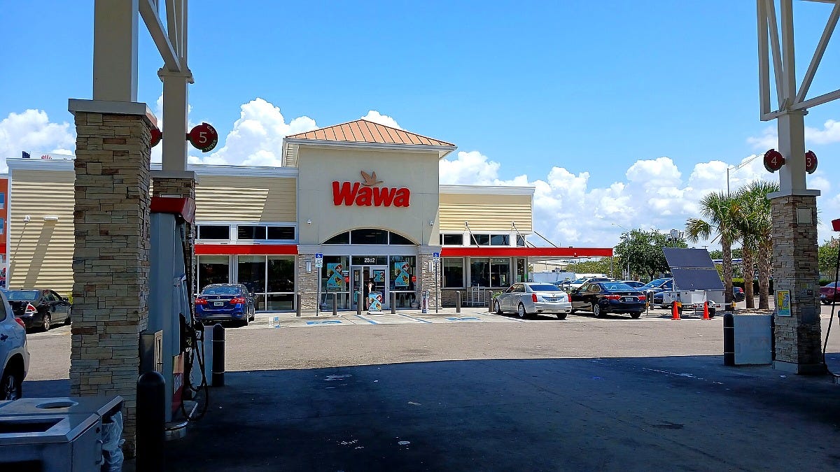 A Wawa store on N. 50th St. in Tampa, Florida. Image: MatthewHoobin via Wikimedia Commons