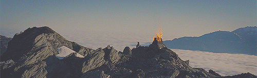 Lord Of The Rings — “The Beacons of Minas Tirith! The Beacons are lit!...