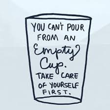 You can't pour from an empty cup ...