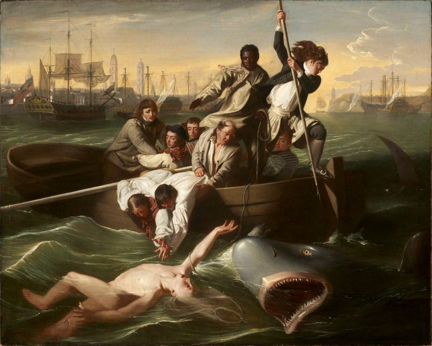 Watson and the Shark Boston version Watson and the Shark Boston version
