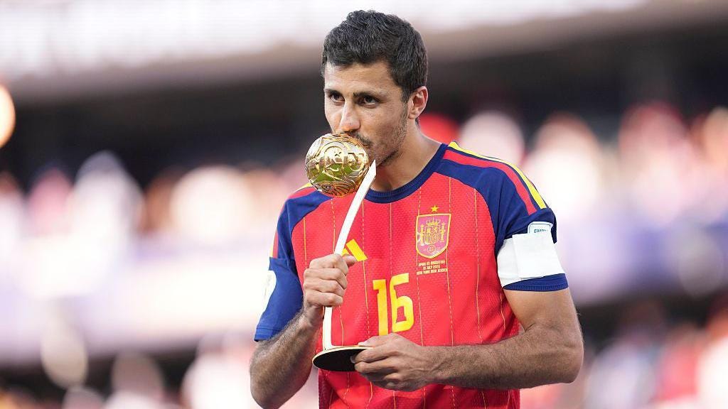Man City news: Rodri named best player at 2026 World Cup - BBC Sport