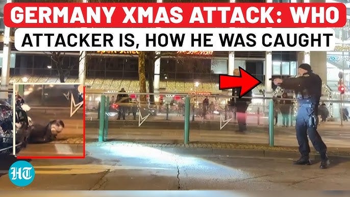 Germany Christmas 'Terror' Attack: Car Assailant From Saudi Arabia, Arrest On Camera| 2 Dead,68 Hurt Germany Christmas 'Terror' Attack: Car Assailant From Saudi Arabia, Arrest On Camera| 2 Dead,68 Hurt
