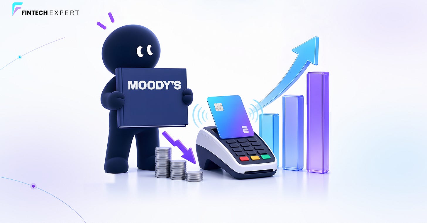 Las tarjetas le dejarán menos a los bancos, y Moody's cree que igual ganan Las tarjetas le dejarán menos a los bancos, y Moody's cree que igual ganan