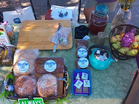 harvest, sale, baked treats
