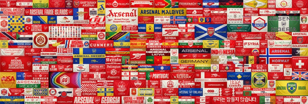 We All Follow The Arsenal is a rich tapestry that represents the diversity of the Arsenal family and champions the club’s local and global supporters from Islington to India and beyond. 