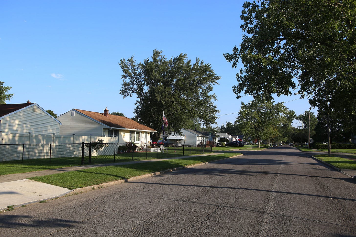 The Love Canal neighborhood as it looked in September 2023. Photo by Eric F. Coppolino / Chiron Return