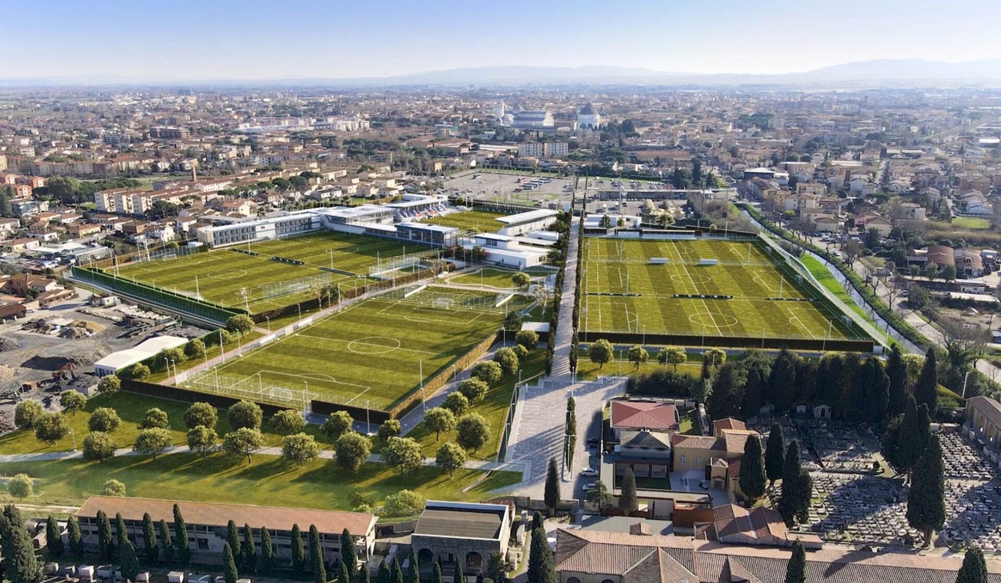 Pisa Training Centre, iniziano i lavori! - Pisa Sporting Club