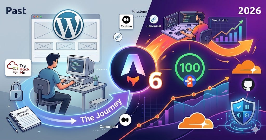 WordPress to Astro 6: A 2-Year Journey in Cyber & Web