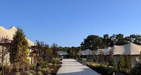 Savannah Sunset Resort New Jersey glamping tents