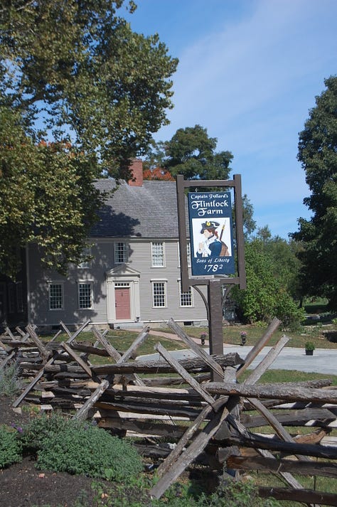Colonial Farm Landscape