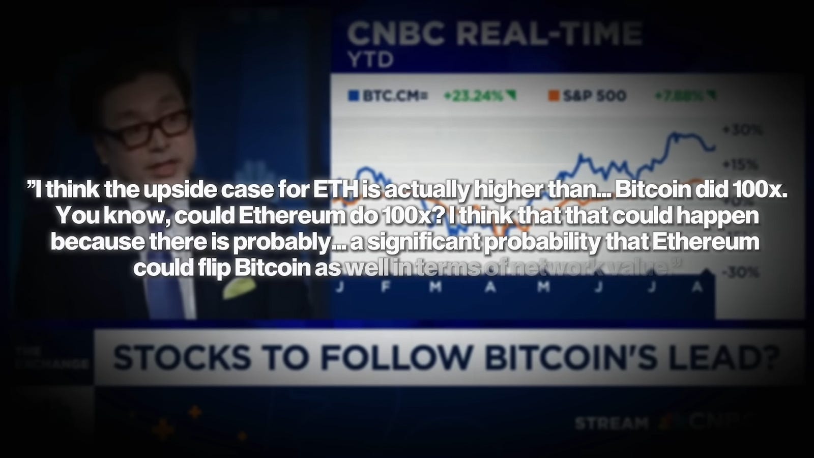 Why Tom Lee Believes Ethereum Treasury Stocks Could Soar