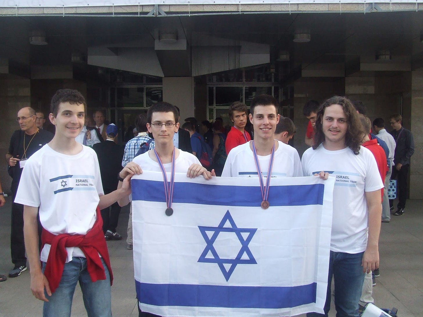 The Israeli team at IOI 2016