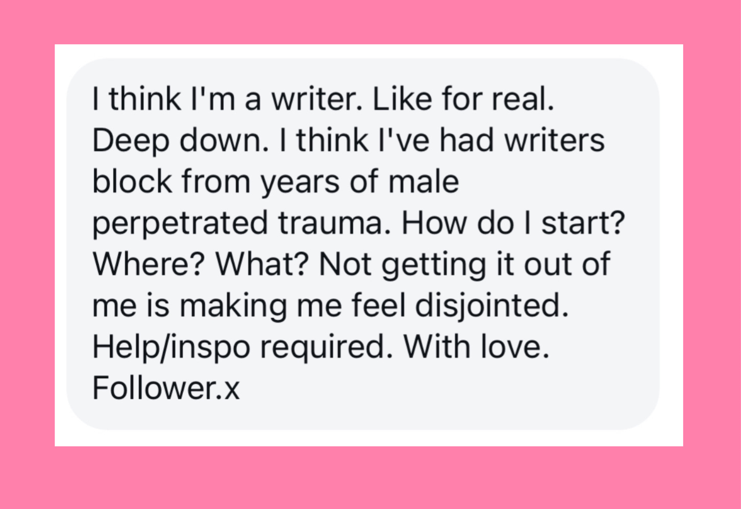 My little secret to becoming an unstoppable writer