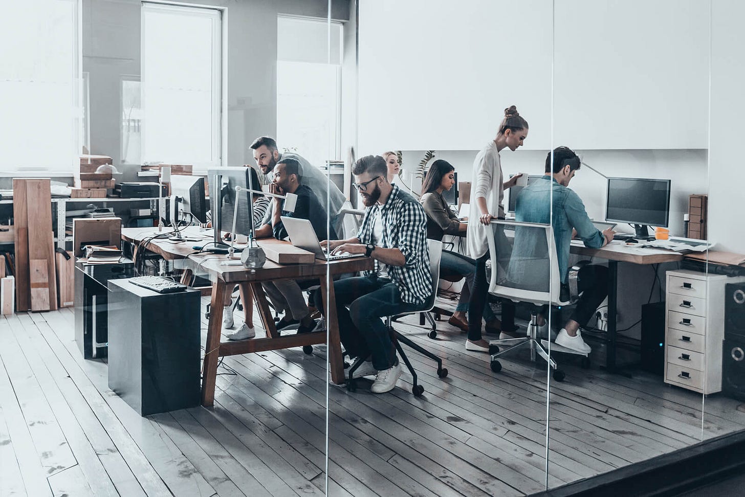 De espacio de coworking a coworking corporativo | Job Wizards