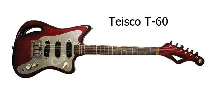 Teisco T-60 - by David Still - Guitar Gavel
