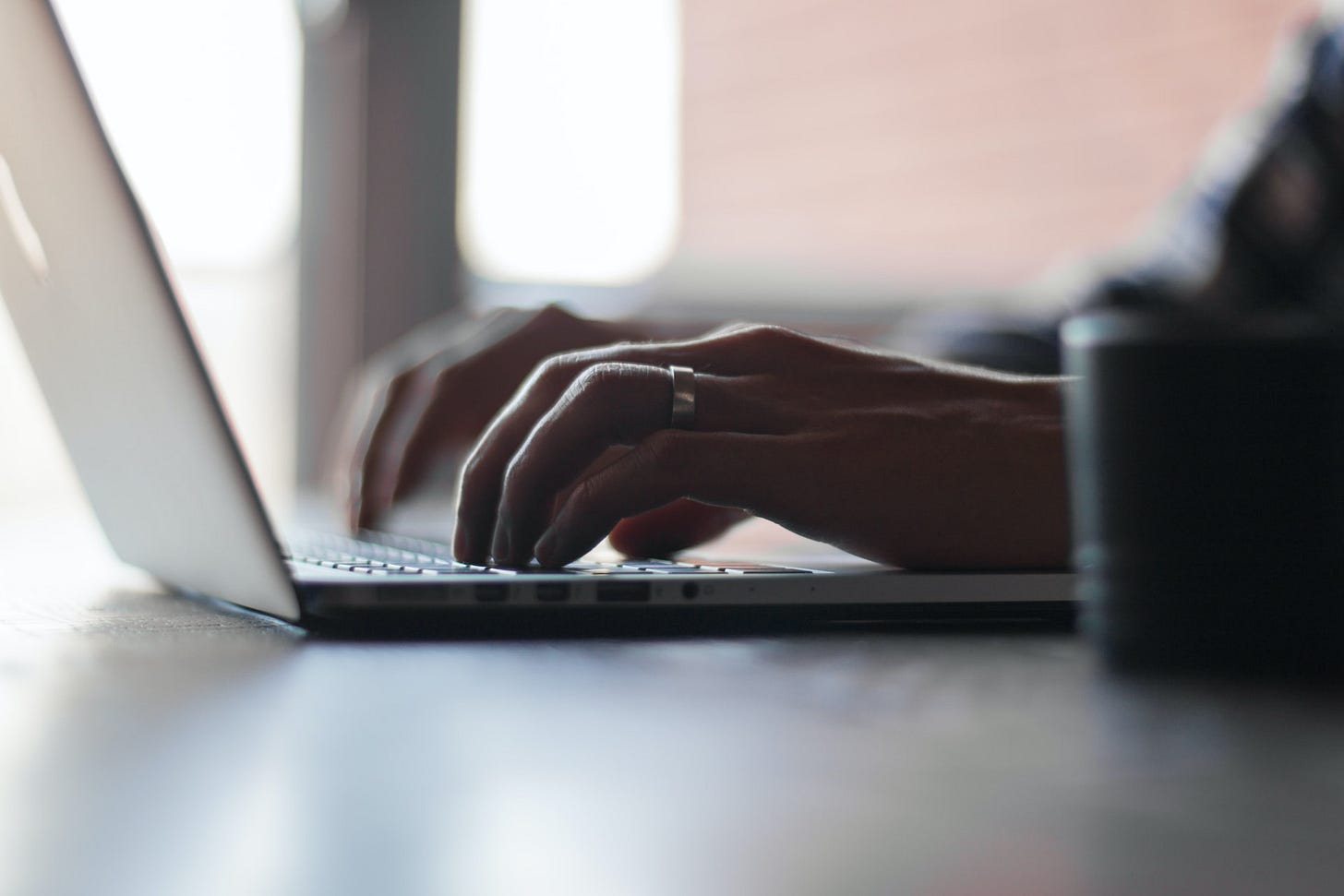 Typing on a Mac
