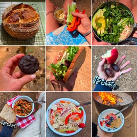 what I ate while camping