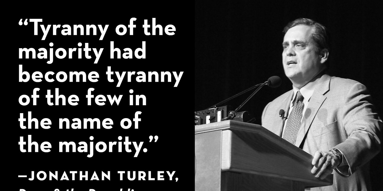 Elucidating Excerpts: Jonathan Turley’s “Rage & the Republic” (2026)