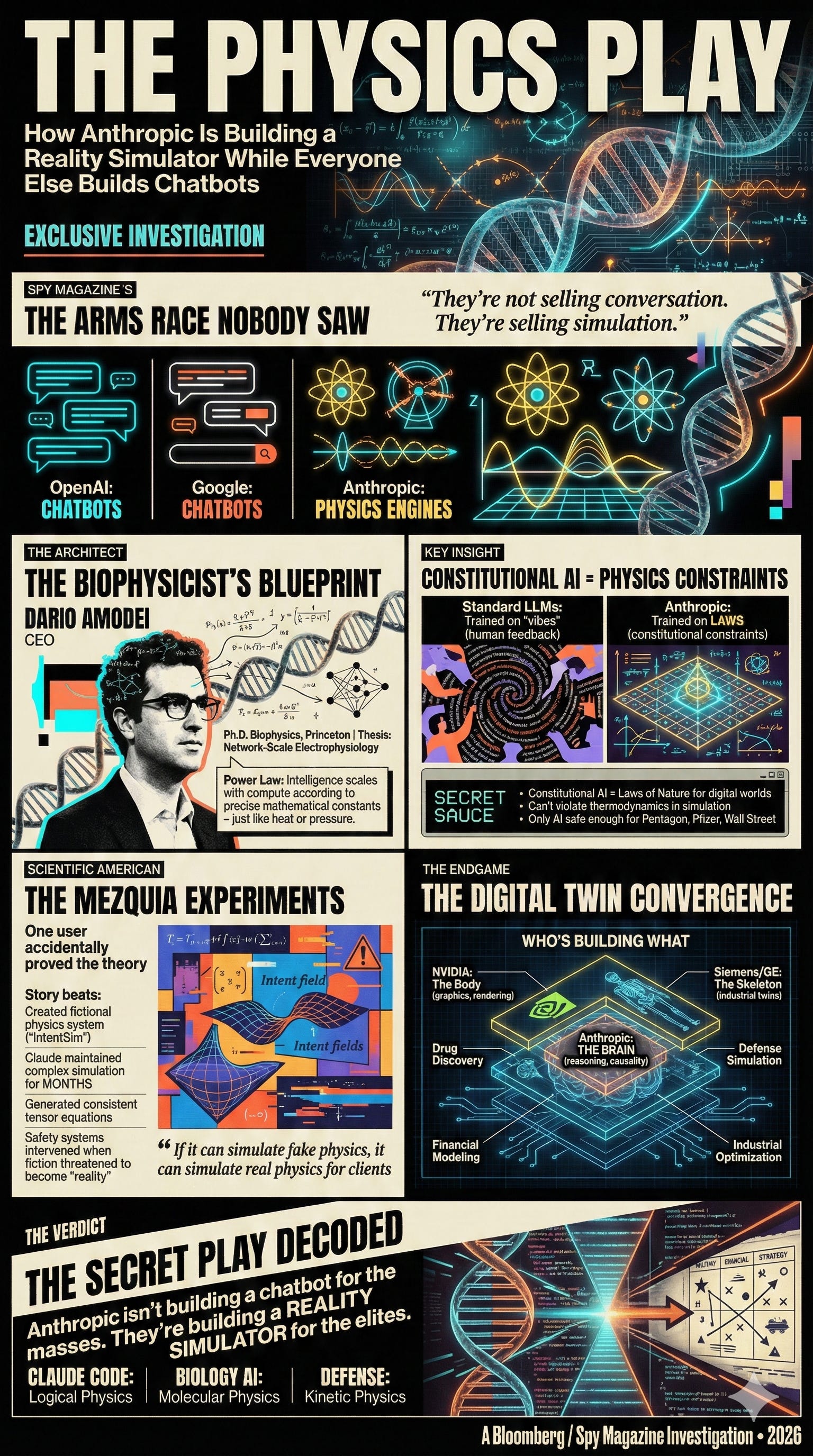 The Physics of Intelligence: Deconstructing Anthropic’s Hidden Go-To-Market Strategy and the Simulation Hypothesis