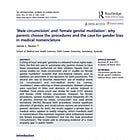 ‘Male Circumcision’ and ‘Female genital Mutilation’: Why Parents Choose the Procedures and the Case for Gender Bias in Medical Nomenclature