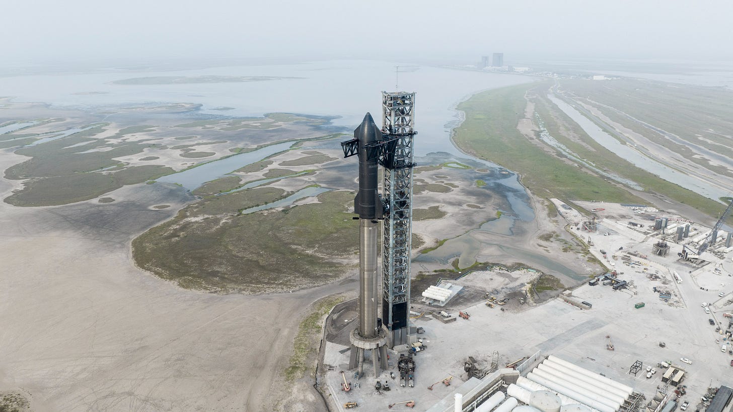 SpaceX aims to launch stacked Starship this month SpaceX aims to launch stacked Starship this month