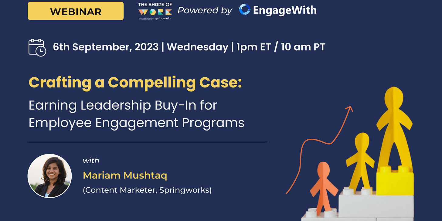 Cover Image for Crafting a Compelling Case: Earning Leadership Buy-In for Employee Engagement Programs