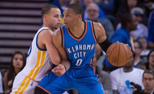 thunder knock out warriors 108 - 102 images thunder knock out warriors 108 - 102 images