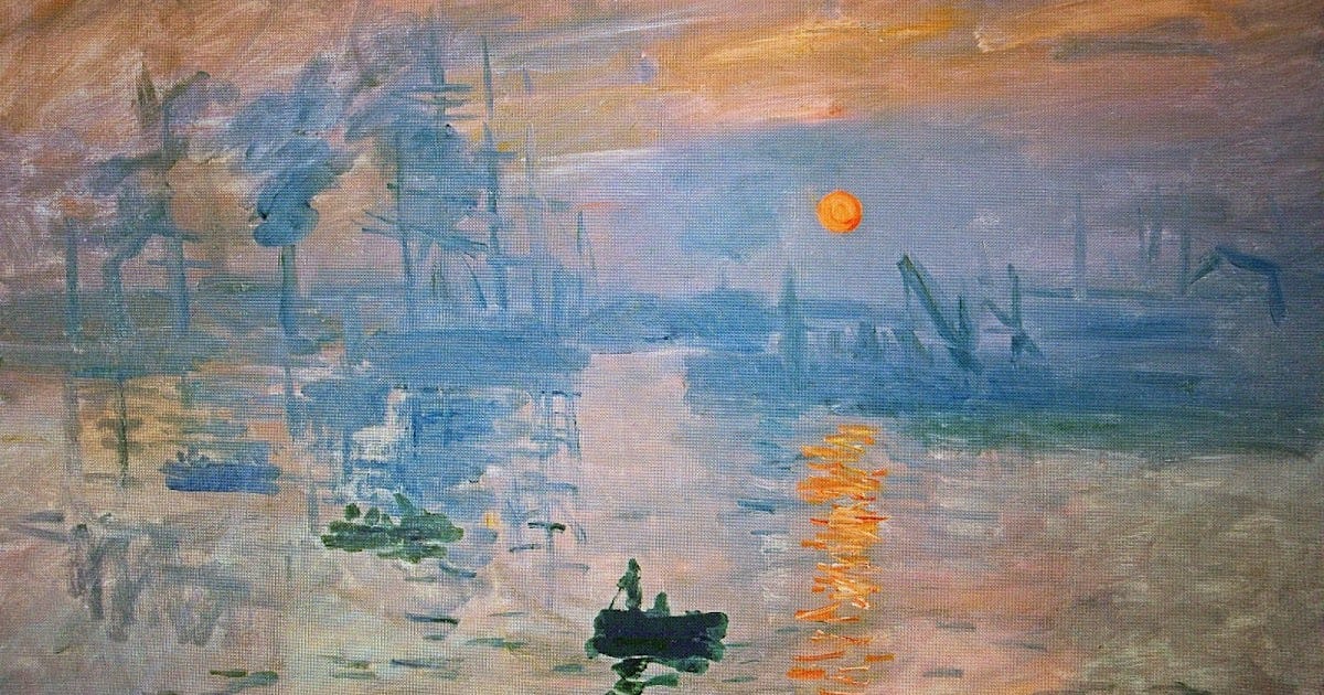 Modernist Art History: Impressionism: Chilam Lau talks on Claude Monet's  Sunrise, 1872