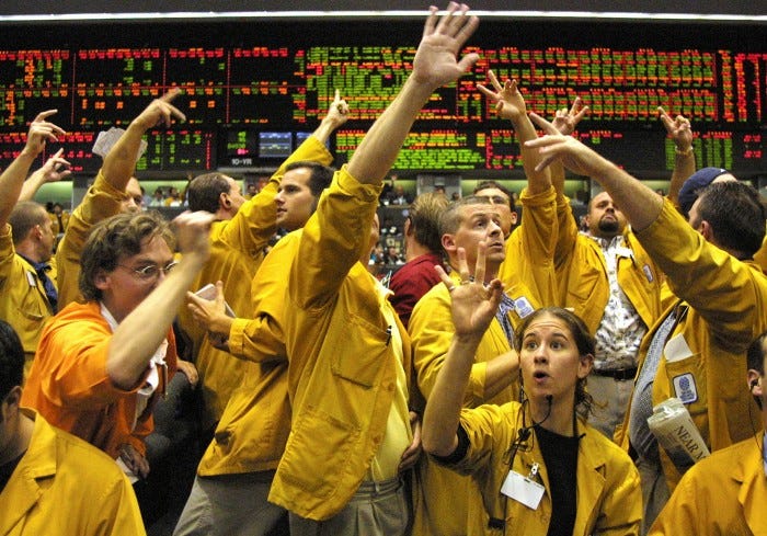 Market veterans mourn slow death of historic trading pits