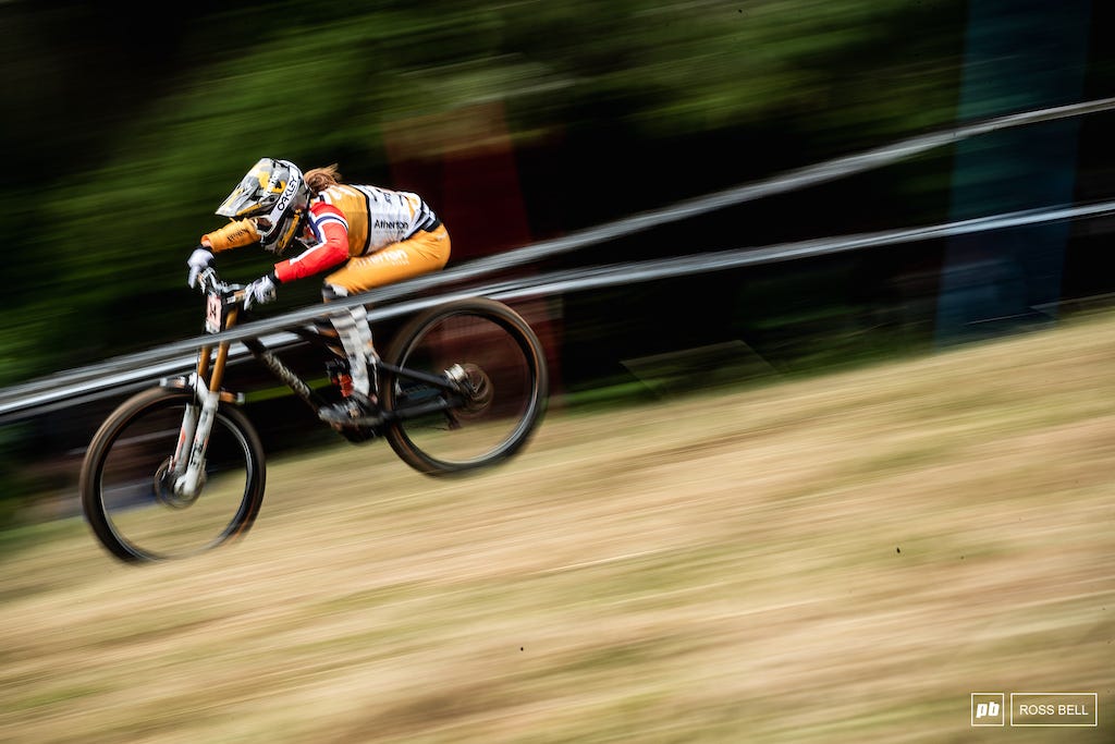 What a ride by Millie Johnset to her first elite podium.
