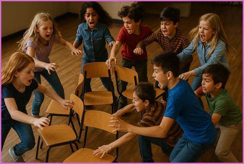 A group of kids in a circle

AI-generated content may be incorrect.