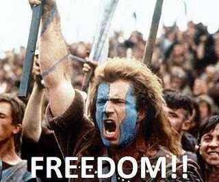 Happy 4th of July Pinterest friends! #fourthofjuly #july4th  #thefourthofjuly #freedom #braveheart #usa #patriotic #libe… | Braveheart,  William wallace, Movie scenes
