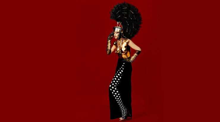 Rihanna pour Dazed, sous l'objectif de Rafael Pavarotti (2021)