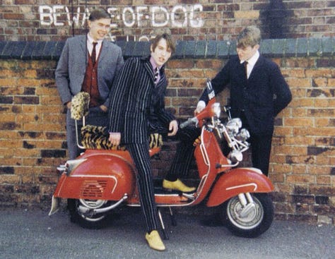 The Mods, Mod fashion, Mod scooters