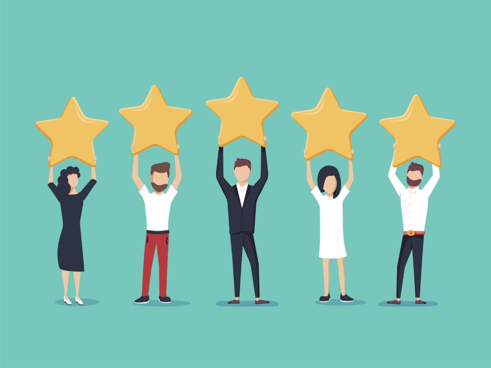 Customer First Cartoon