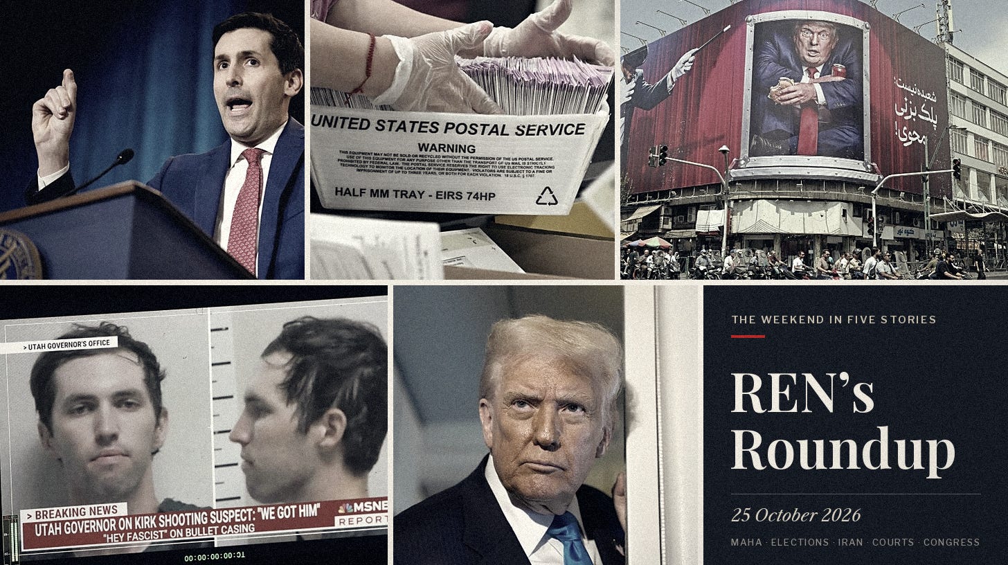 REN's Roundup header, 25 October 2026 REN's Roundup header, 25 October 2026