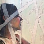 Artist Anne Garvey self portrait Artist Anne Garvey self portrait