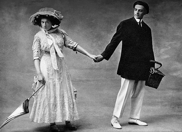 1908 - Nora Bayes and Jack Norworth in "Shine On, Harvest Moon" photo - John Glines photos at pbase.com 1908 - Nora Bayes and Jack Norworth in "Shine On, Harvest Moon" photo - John Glines photos at pbase.com