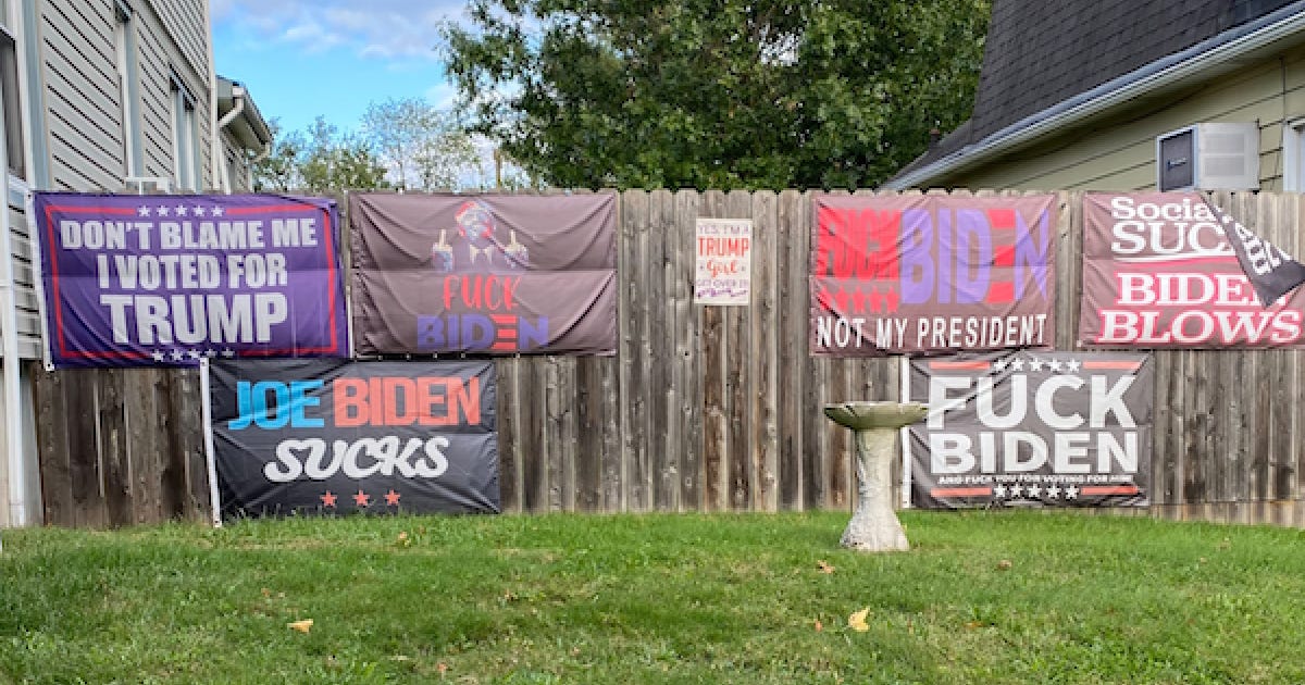 VICTORY: On First Amendment grounds, NJ woman's 'Fuck Biden' flags free to  fly another day | The Foundation for Individual Rights and Expression