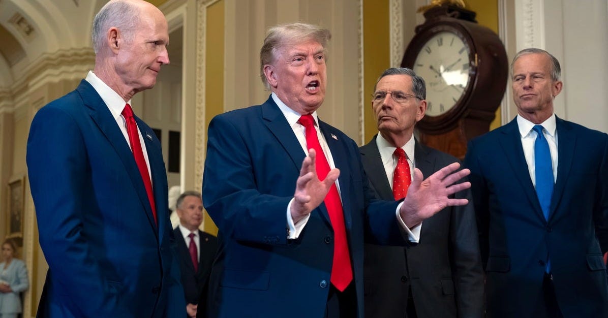 Trump takes victory lap after Senate GOP caves on Iran resolution | The  Independent