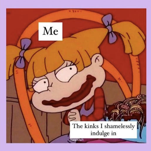 No time for shame, babe. No time for shame, babe.