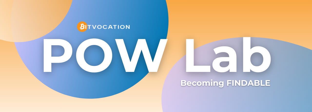 Introducing the POW Lab – Bitvocation’s Inner Circle for Bitcoin Professionals
