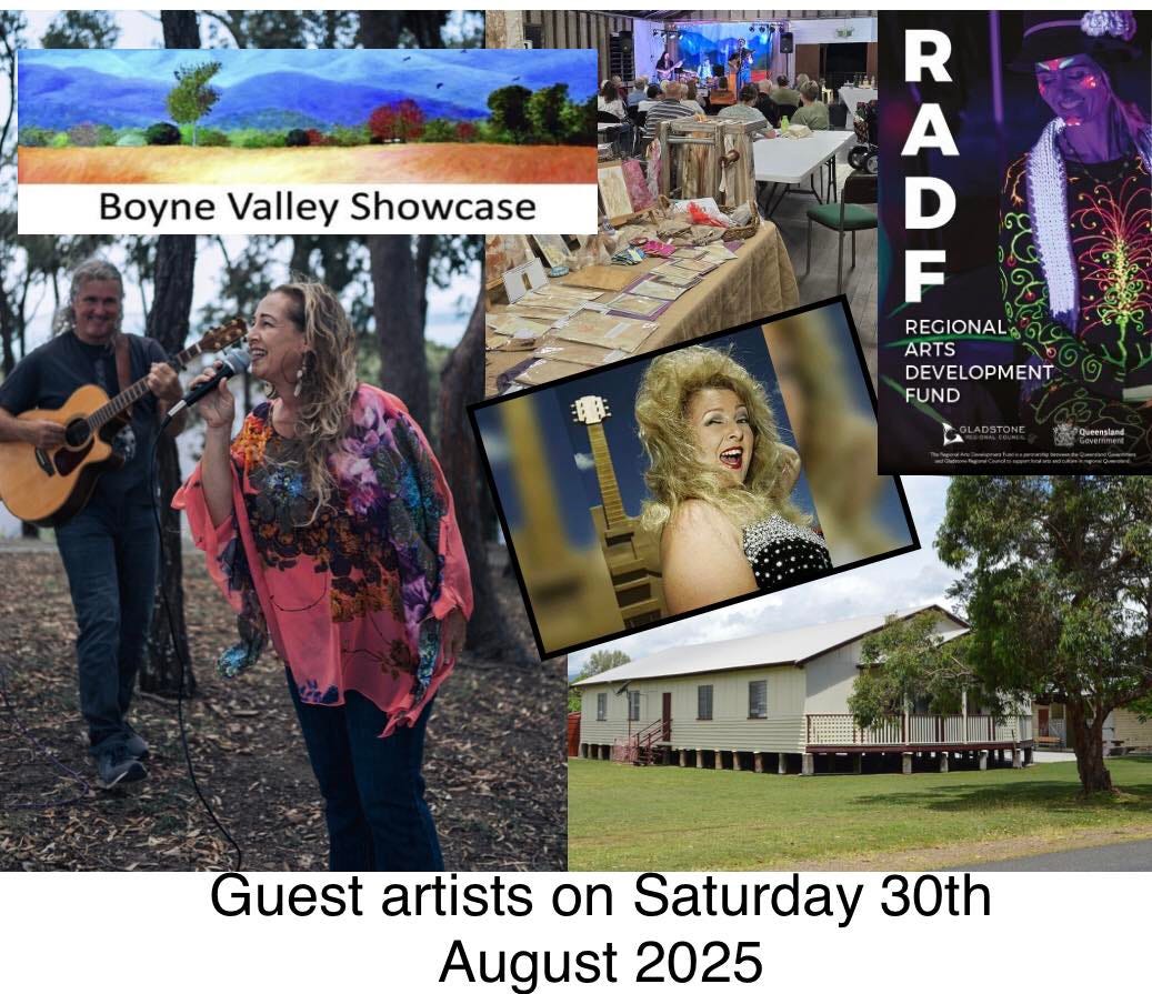 May be an image of 5 people and text that says "Boyne Valley BoyneValleyShowcase Showcase R RACO F A D REGIONAL ARTS DEVE DEVELOPMENT FUND Guest artısts artists On Saturday GuestartistsonSaturday 30th August 2025"