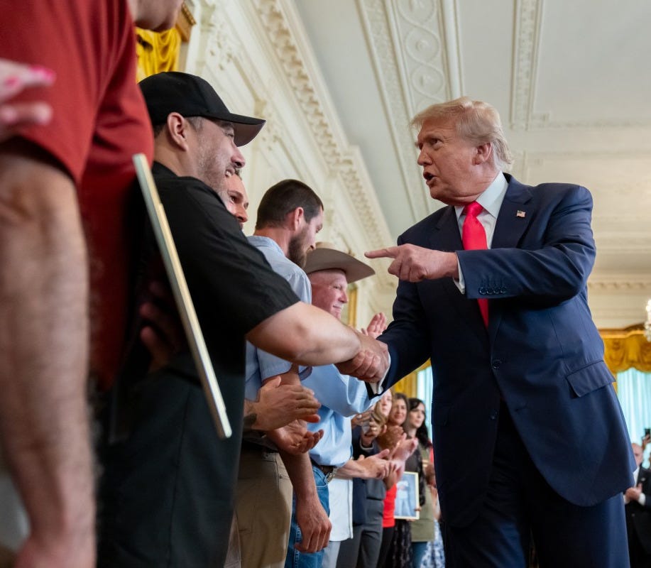 President Donald Trump delivers remarks at an event promoting his Administration’s “One, Big Beautiful Bill Act”, Thursday, June 26, 2025, in the East Room of the White House. (Official White House Photo by Gabriel B Kotico)