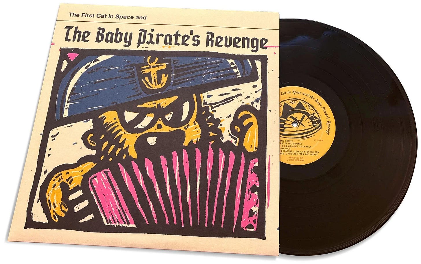 A First Cat Vinyl Record - by Mac Barnett