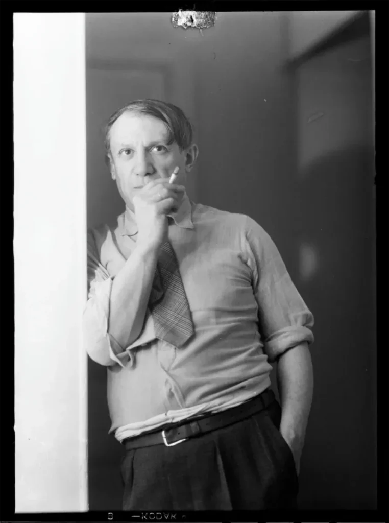 Portrait of Picasso by Dora Maar