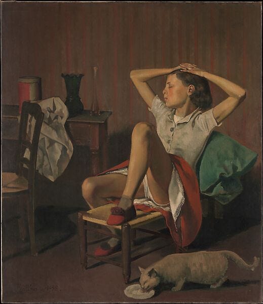 Balthus (Balthasar Klossowski) - Thérèse Dreaming - The Metropolitan Museum of Art Balthus (Balthasar Klossowski) - Thérèse Dreaming - The Metropolitan Museum of Art