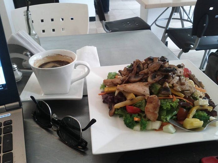 Healthy Cafe Food