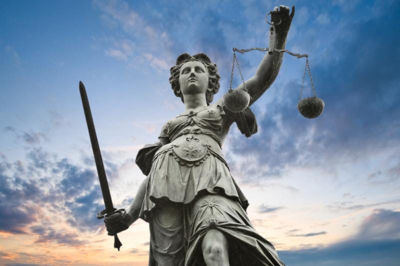 Lady Justice, Mommy, and Me Lady Justice, Mommy, and Me