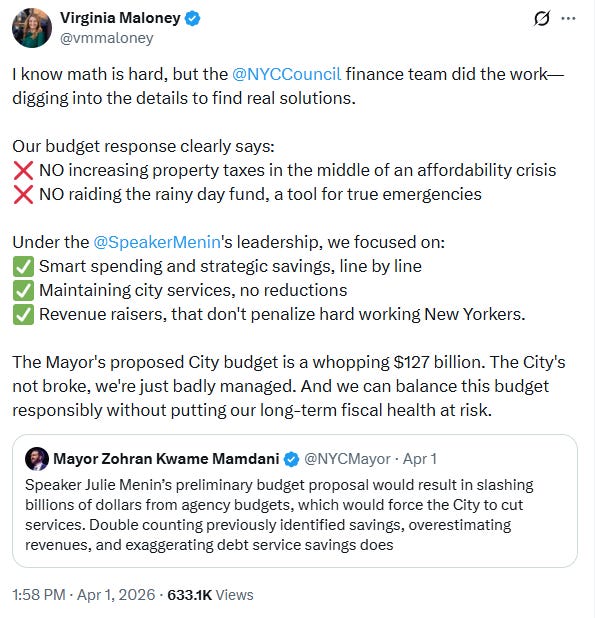 New York City and the Myth of a Balanced Budget